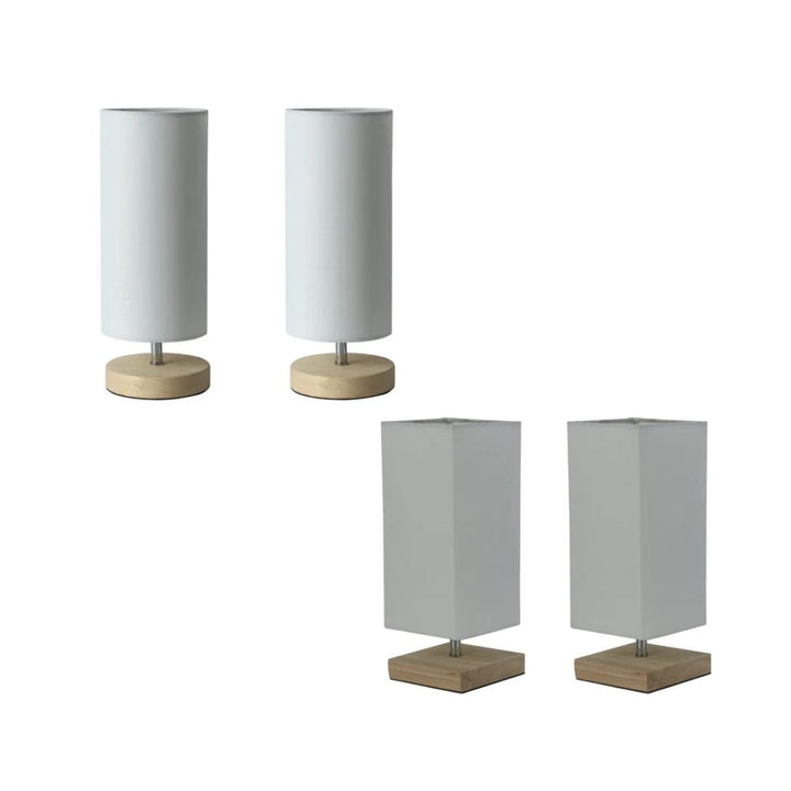 Lexi MANO - Set of 2 Cylinder/Square Table Lamp-Lexi Lighting-Ozlighting.com.au