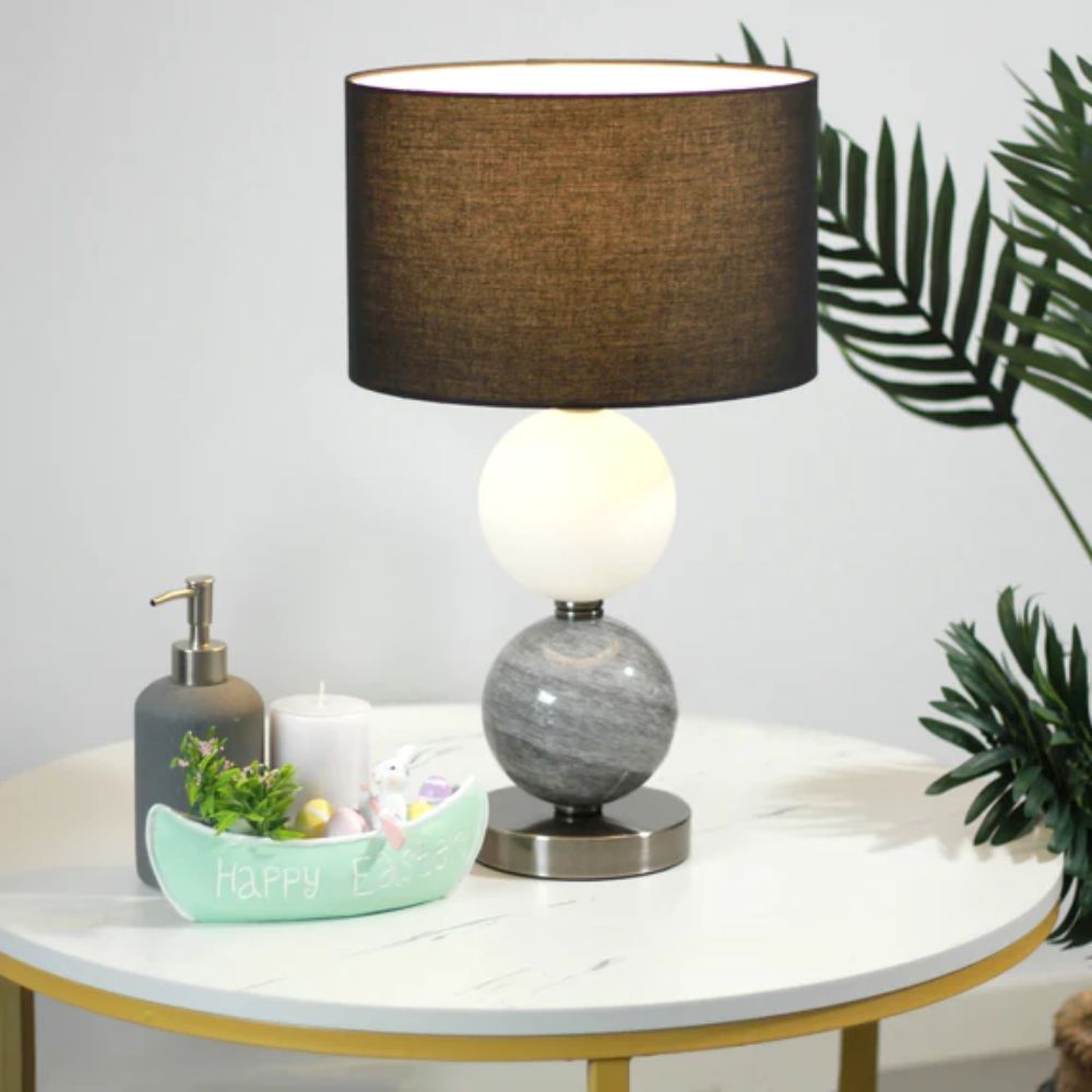 Lexi MURANO - Glass & Metal Table Lamp-Lexi Lighting-Ozlighting.com.au
