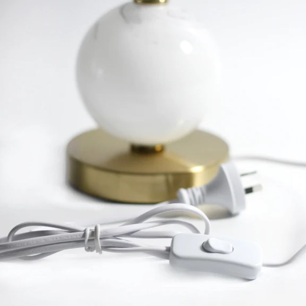 Lexi MURANO - Glass & Metal Table Lamp-Lexi Lighting-Ozlighting.com.au