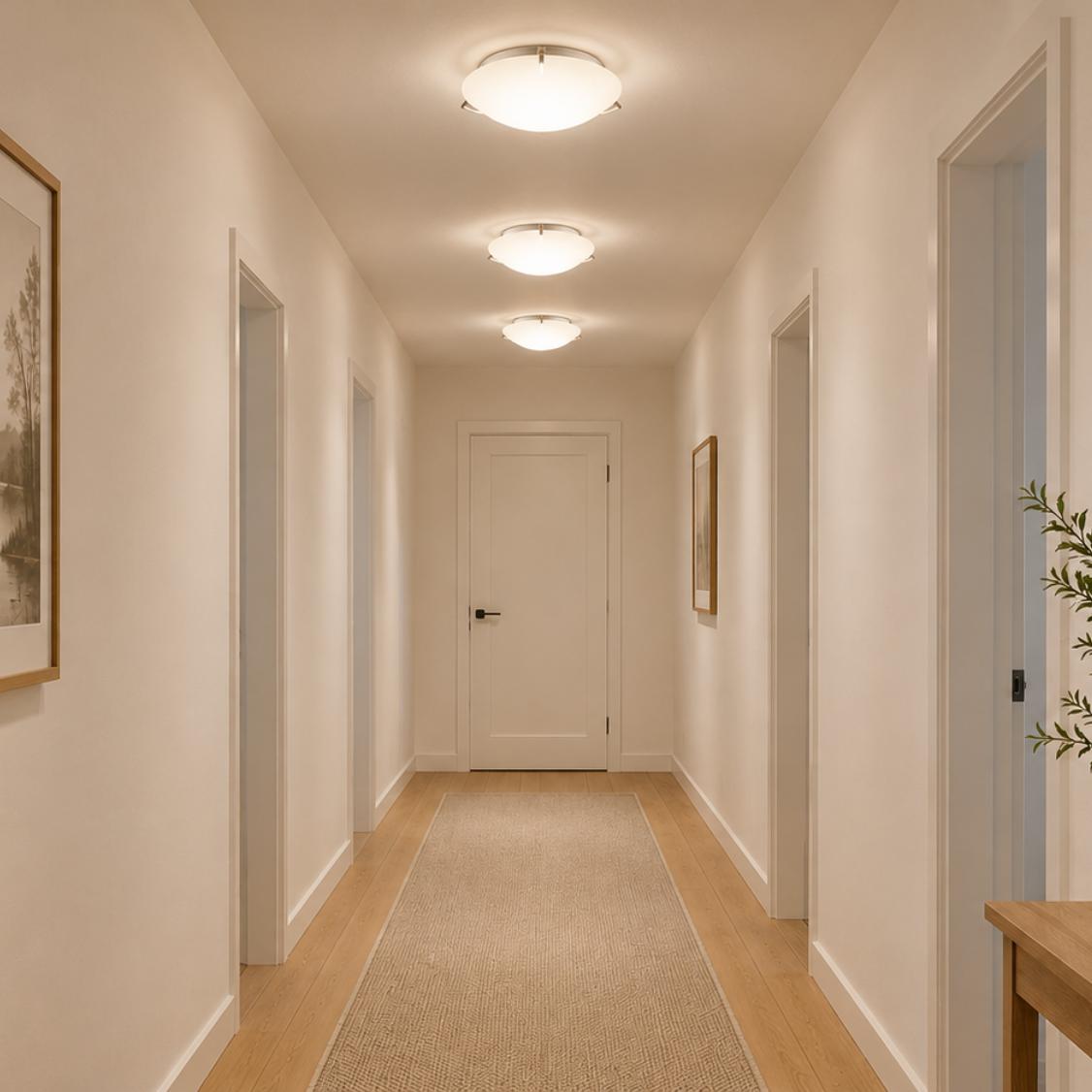 Lummax AC-035-30 Round Oyster Ceiling Light 30cm - E27-Lummax-Ozlighting.com.au