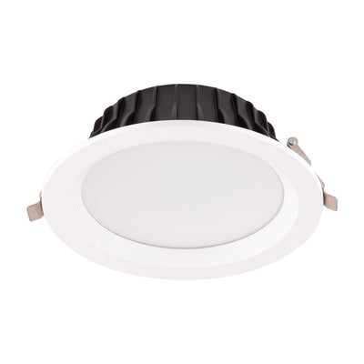 Lummax DL6022 - 22W LED Round Deep Face Commercial Downlight IP20 White-Lummax-Ozlighting.com.au
