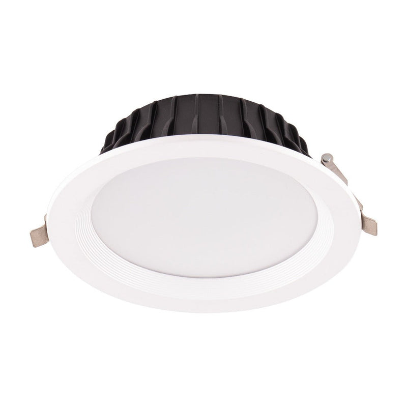 Lummax DL6022 - 22W LED Round Deep Face Commercial Downlight IP20 White-Lummax-Ozlighting.com.au