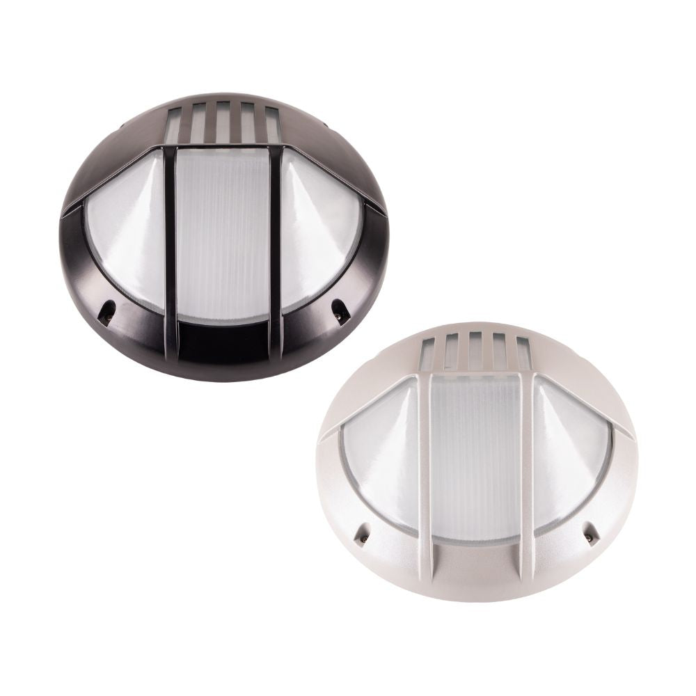 Lummax LM-5003 Bunker Wall Light - 284mm, IP54, Round, Eyelid-Lummax-Ozlighting.com.au