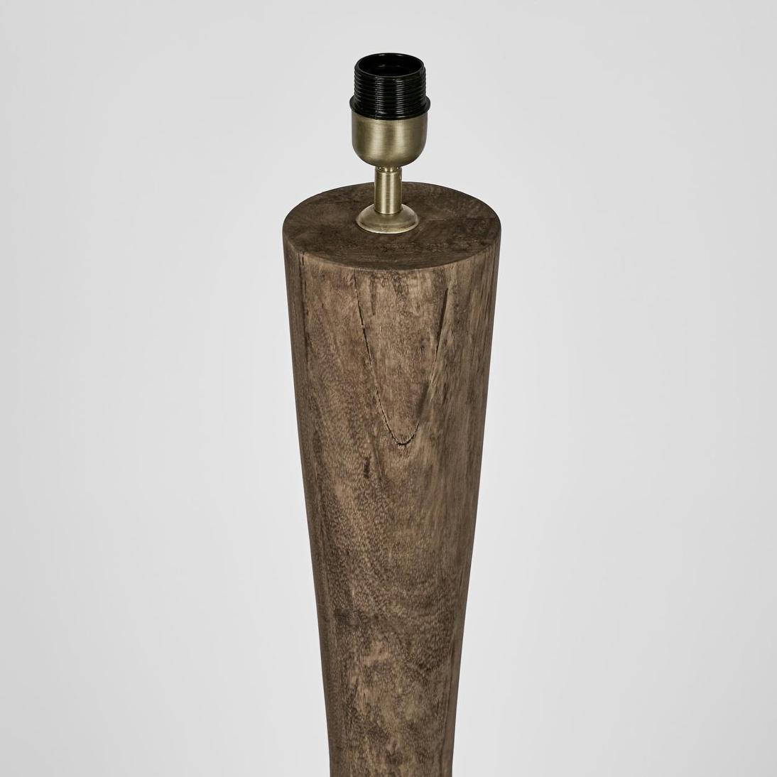 MRD Home CALLUM Timber Floor Lamp - Black Shade-MRD HOME-Ozlighting.com.au