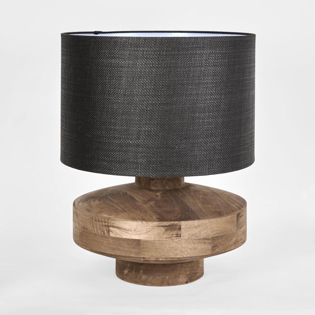 MRD Home CIRCA Timber Table Lamp Large Base Only-MRD HOME-Ozlighting.com.au