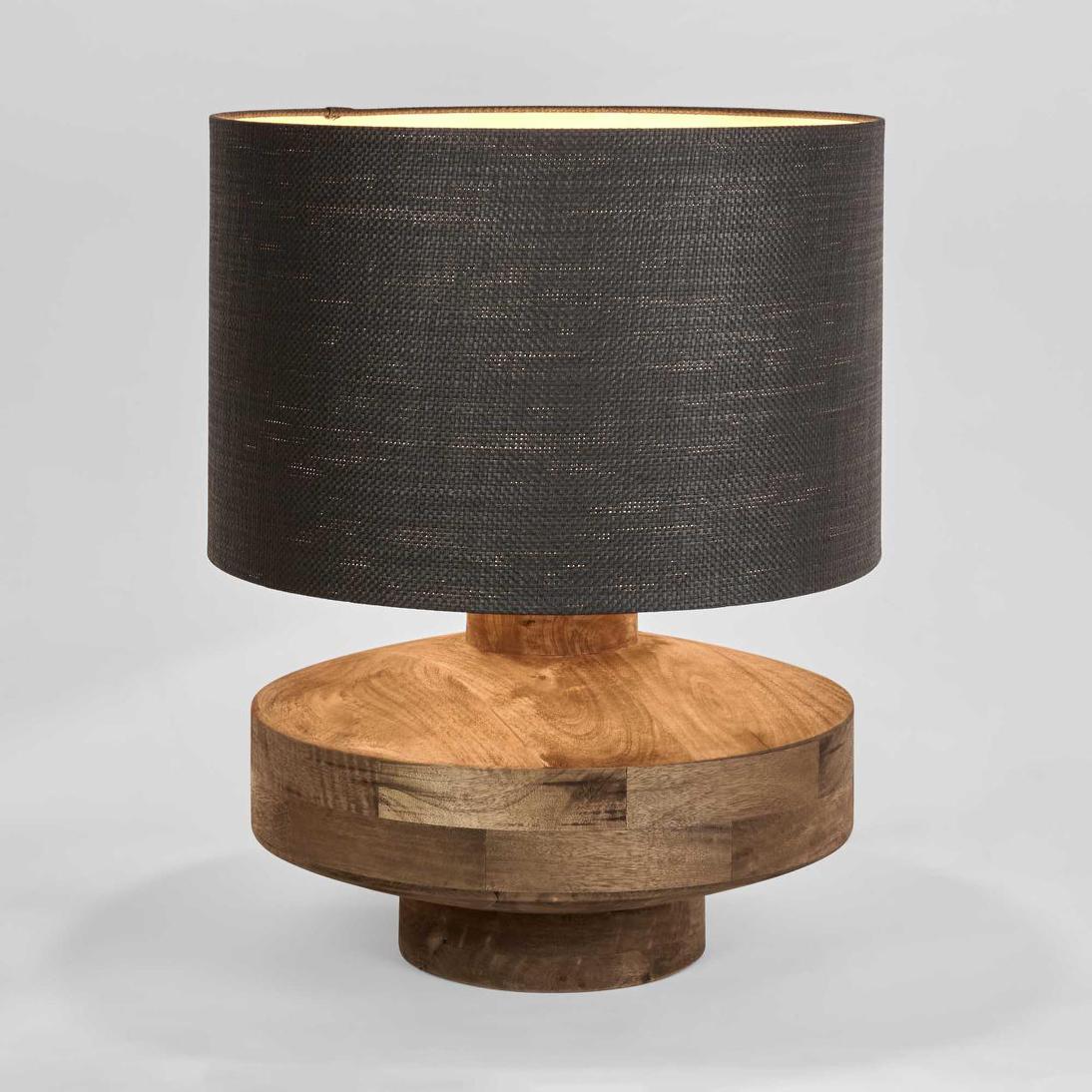 MRD Home CIRCA Timber Table Lamp Large Base Only-MRD HOME-Ozlighting.com.au