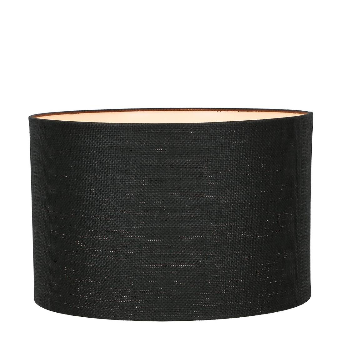 MRD Home JAVA Cylinder Lampshade Black XL-MRD HOME-Ozlighting.com.au
