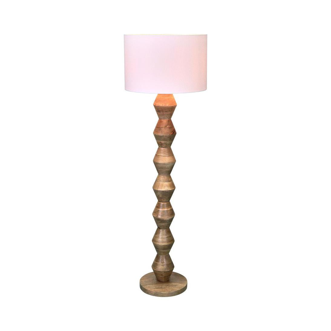 MRD Home JAVA Cylinder Lampshade White XL-MRD HOME-Ozlighting.com.au