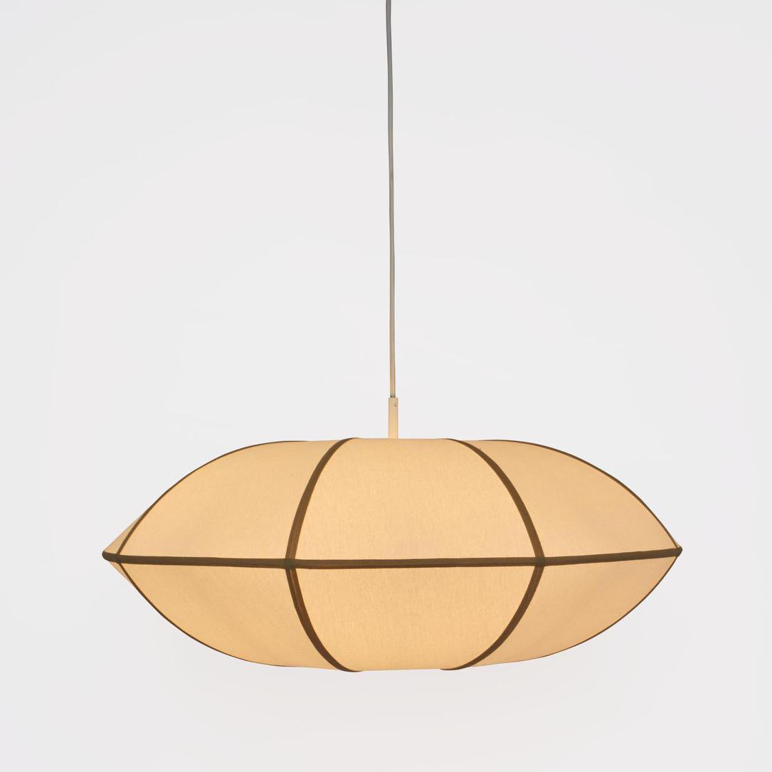 MRD Home SAUCER Pendant Light - Large White / Natural-MRD HOME-Ozlighting.com.au