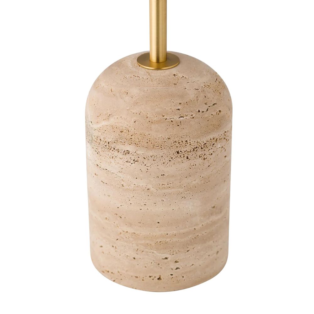 Mayfield SOREN - Travertine Floor Lamp-Mayfield-Ozlighting.com.au