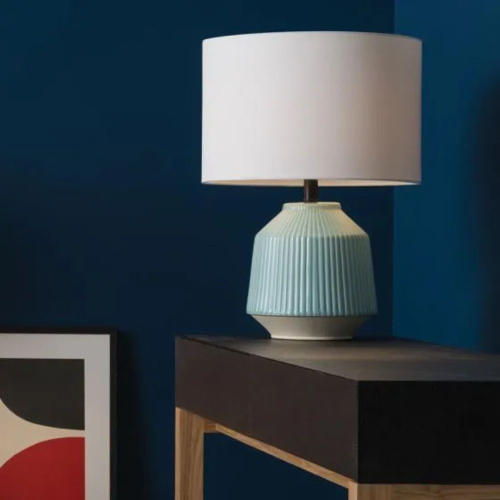 Mayfield STEVIE - Linen Table Lamp-Mayfield-Ozlighting.com.au