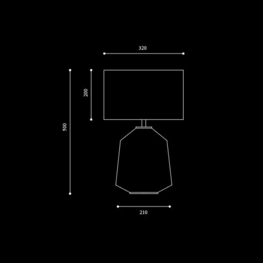 Mayfield STEVIE - Linen Table Lamp-Mayfield-Ozlighting.com.au