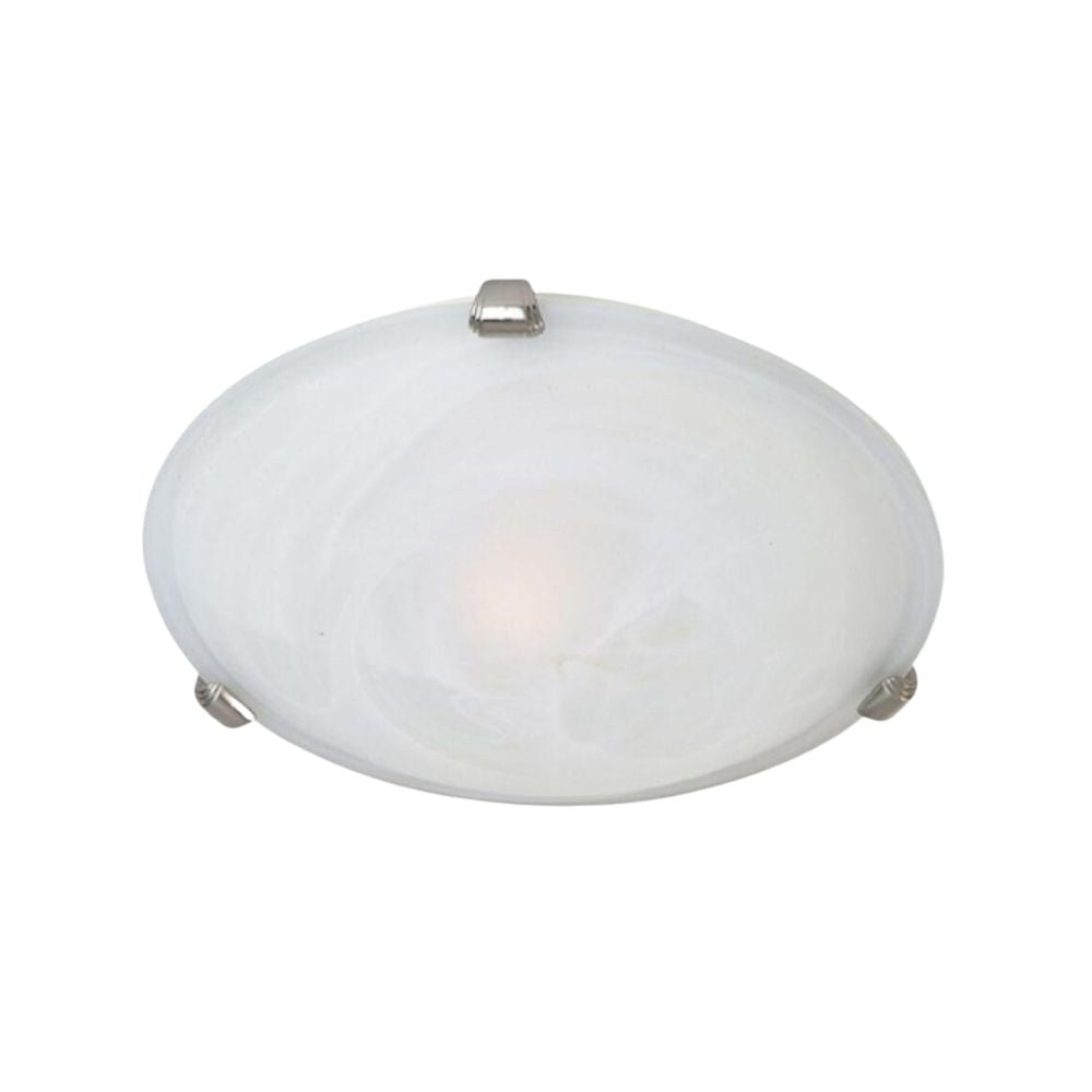 Mercator ASTRO Ceiling Light - 1 Light 30cm Alabaster Glass Oyster, IP20-Mercator-Ozlighting.com.au