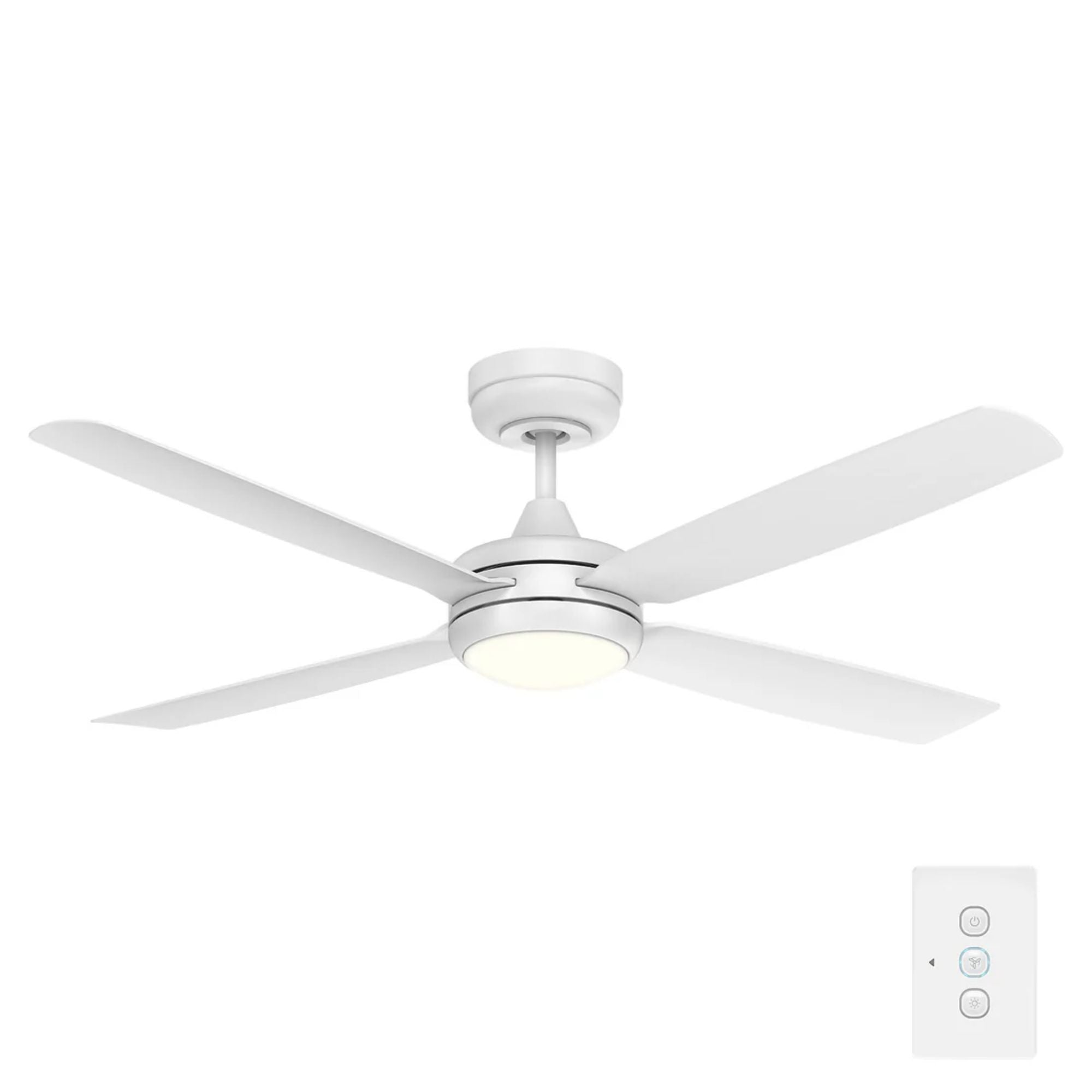 Mercator COLOMBO - 1320mm DC Ceiling Fan with LED Light-Mercator-Ozlighting.com.au