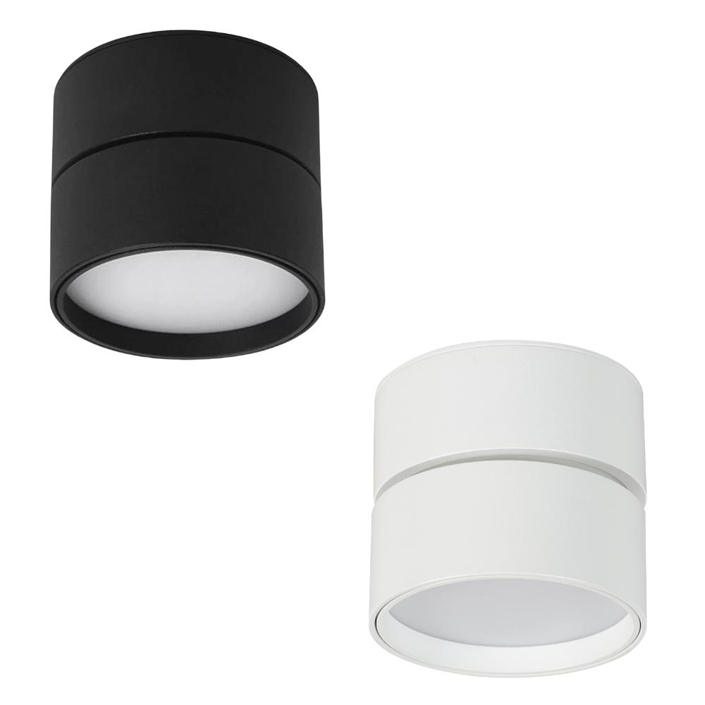 Mercator DIAZ Single Head Surface Mount LED Downlight - 12W Tri-Colour Adjustable-Mercator-Ozlighting.com.au