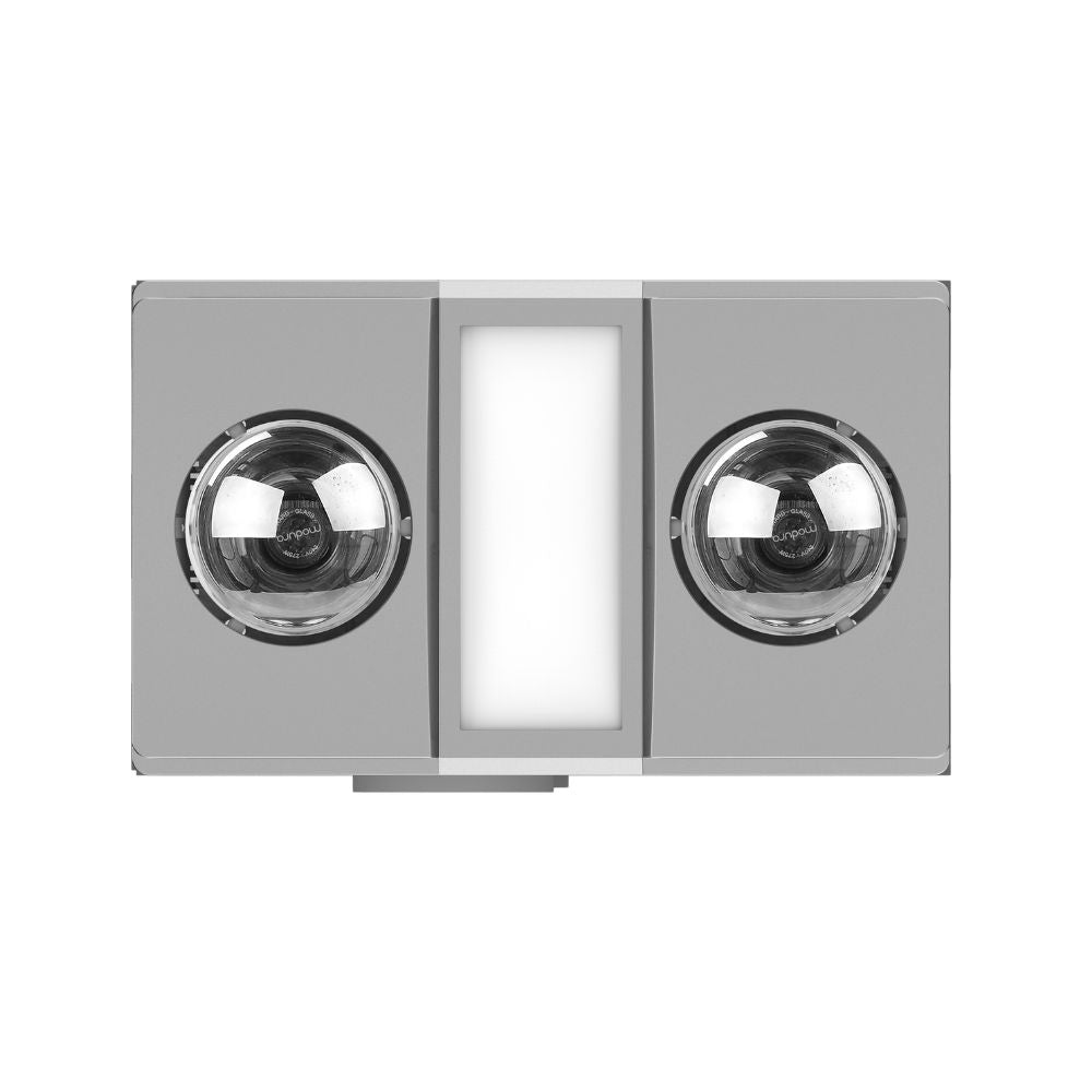 Modura ALLLUX2 Bathroom Heater-Light-Exhaust Fan - 3-in-1-Modura-Ozlighting.com.au