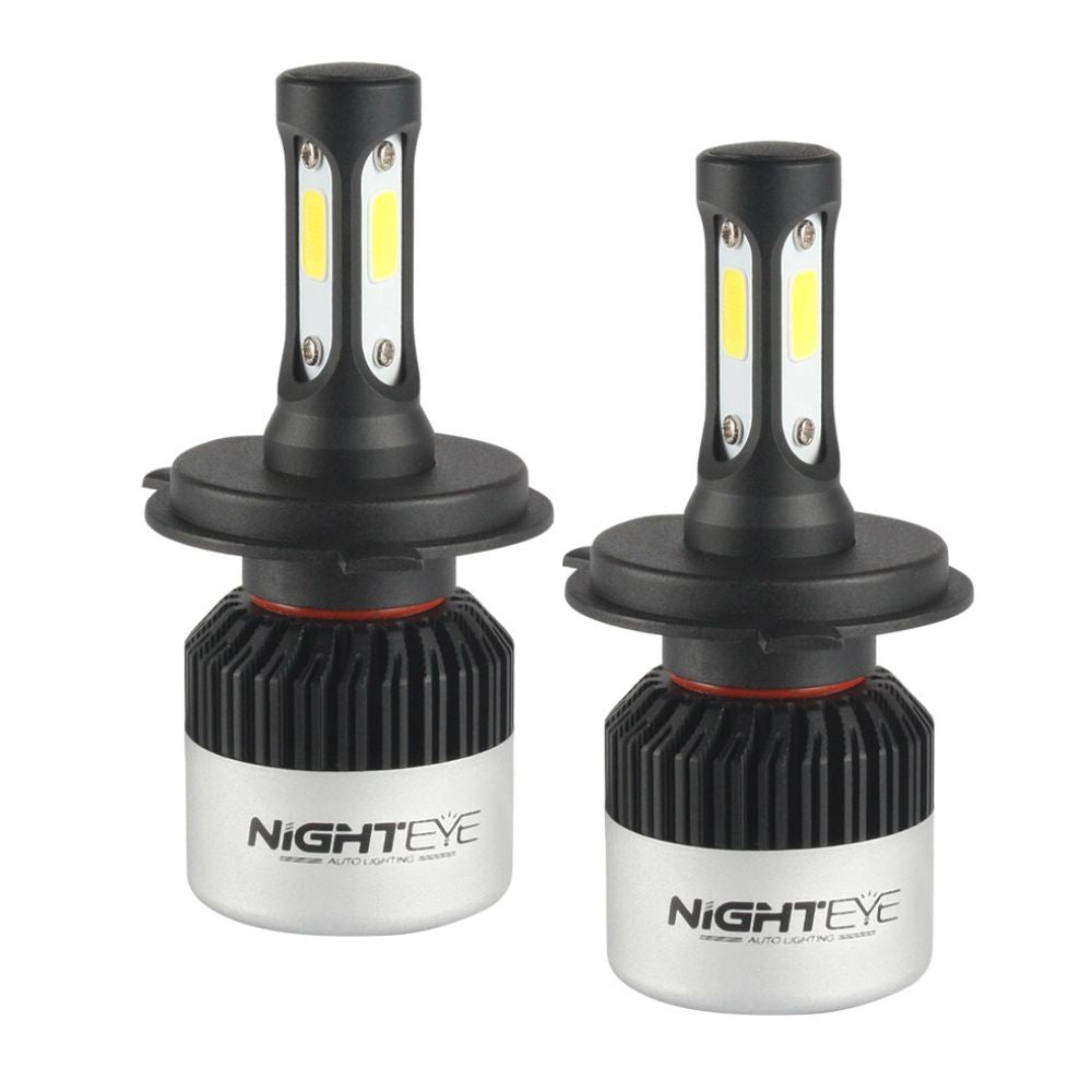 Nighteye H4 LED Headlight Bulbs 36W 4500LM Set of 2-Ozlighting-Ozlighting.com.au