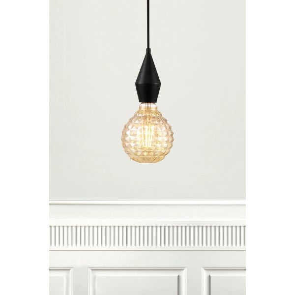 Nordlux AVRA - 2W Square G120 Amber Globe - E27-Nordlux-Ozlighting.com.au