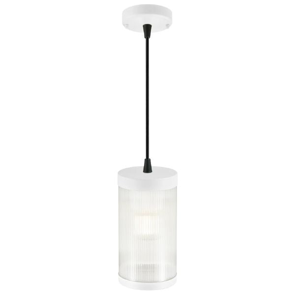 Nordlux COUPAR - 1 Light Modern Ribbed Lantern Pendant-Nordlux-Ozlighting.com.au