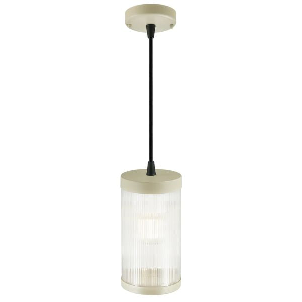 Nordlux COUPAR Pendant - 1 Light Modern Ribbed Lantern-Nordlux-Ozlighting.com.au