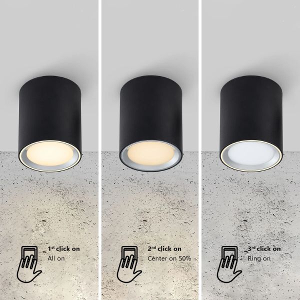 Nordlux FALLON - Cylindrical Long Surface Indoor Metal Downlight-Nordlux-Ozlighting.com.au