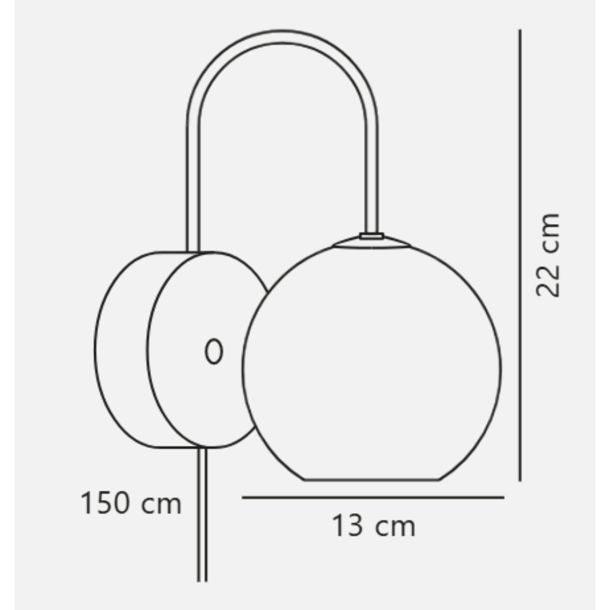 Nordlux FRANCA Wall Light - 25W-Nordlux-Ozlighting.com.au