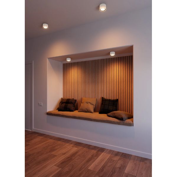 Nordlux LANDON Smart Surface Mounted LED Downlight - 8W, IP44-Nordlux-Ozlighting.com.au