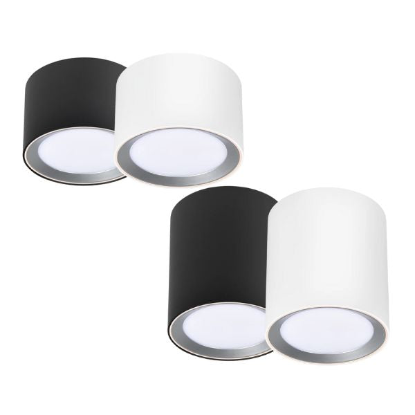 Nordlux LANDON Smart Surface Mounted LED Downlight - 8W, IP44-Nordlux-Ozlighting.com.au