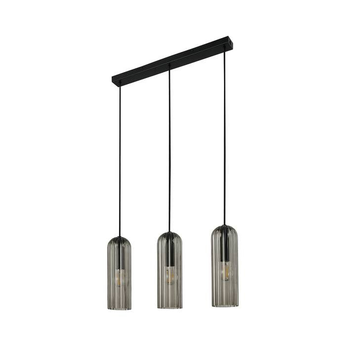 Nordlux Miella 3-Rail Pendant - Smoked-Nordlux-Ozlighting.com.au