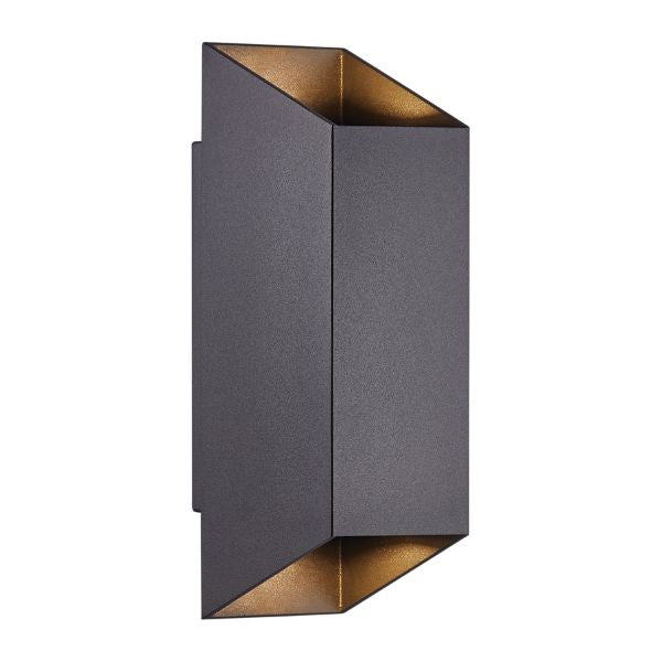 Nordlux NICO Up/Down Outdoor Wall Light - Aluminium, IP54-Nordlux-Ozlighting.com.au