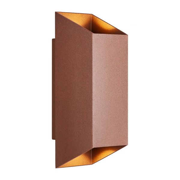 Nordlux NICO Up/Down Outdoor Wall Light - Aluminium, IP54-Nordlux-Ozlighting.com.au