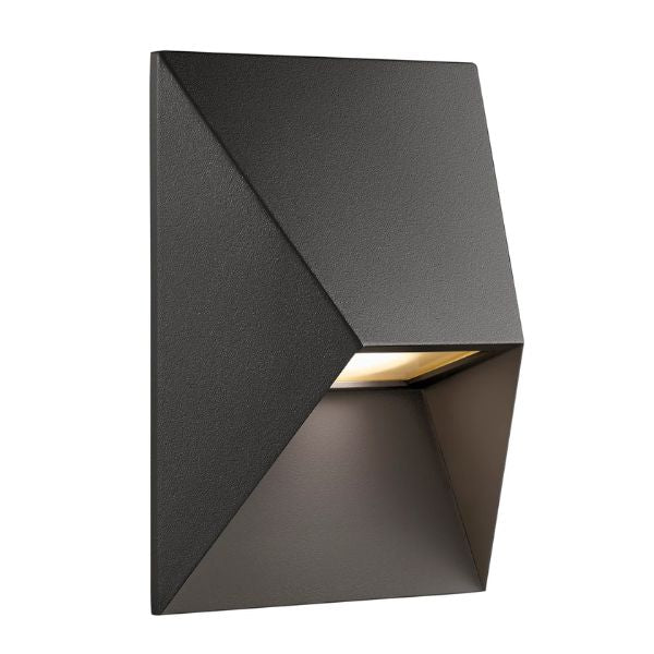 Nordlux PONTIO 15 Outdoor Wall Light - Architectural Aluminium, IP54-Nordlux-Ozlighting.com.au