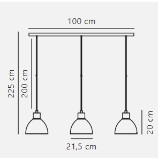 Nordlux POP Pendant - 3 Light Metal Indoor-Nordlux-Ozlighting.com.au