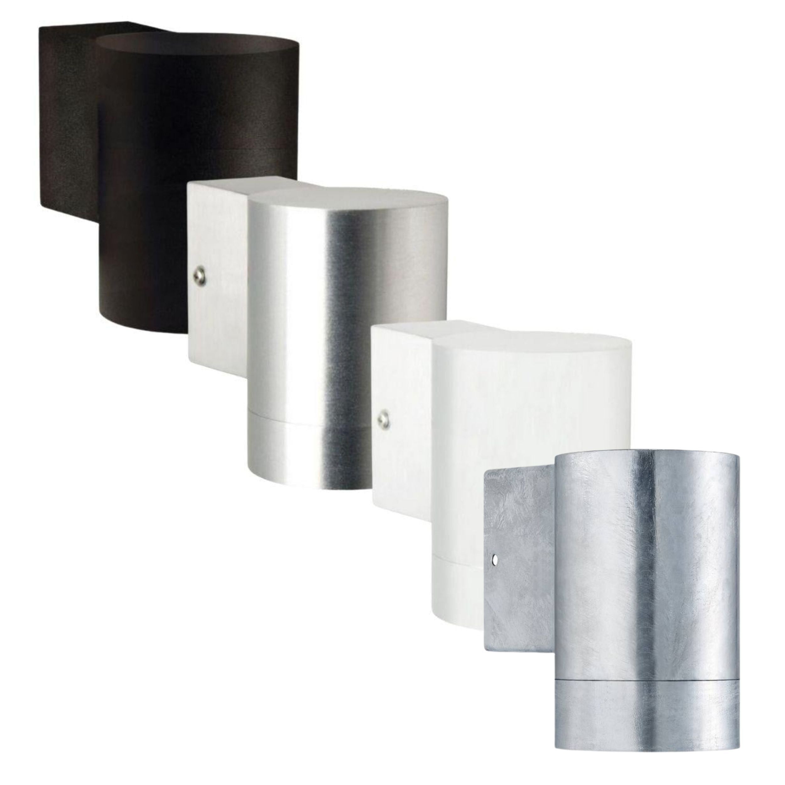 Nordlux TIN MAXI - GU10 Exterior Down Only Wall Light IP54-Nordlux-Ozlighting.com.au