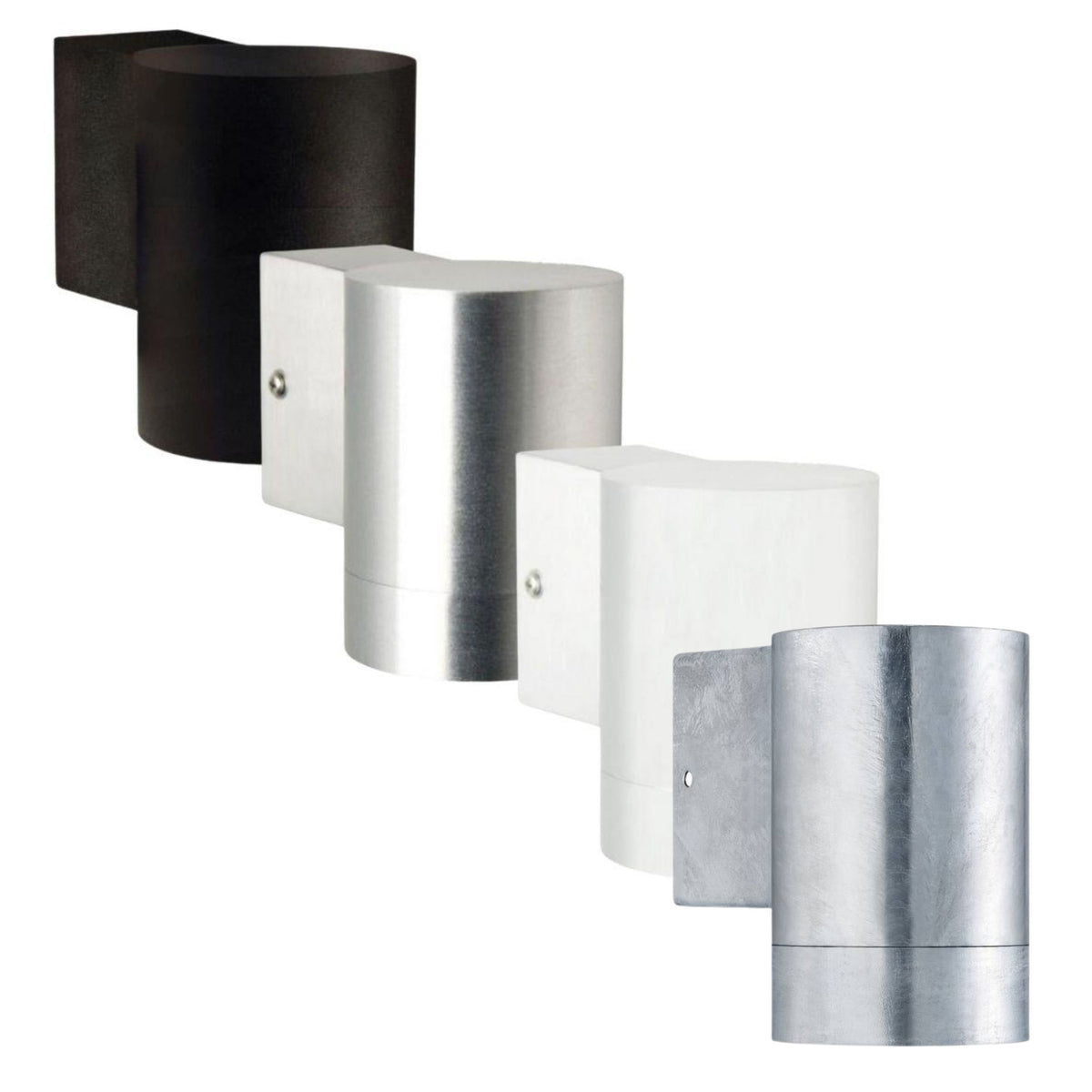 Nordlux TIN MAXI Outdoor Wall Light - GU10 Down Only, IP54-Nordlux-Ozlighting.com.au