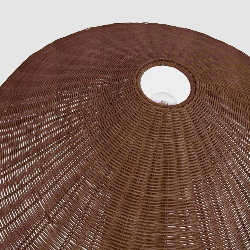 OneWorld Collection APEX Rattan Lampshade-ONEWORLD COLLECTION-Ozlighting.com.au