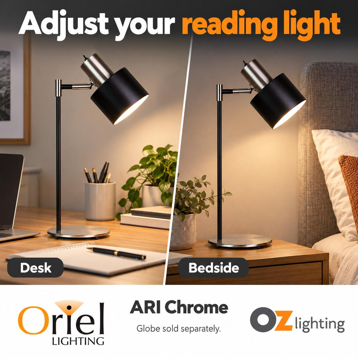 Oriel ARI Desk & Table Lamp-Oriel Lighting-Ozlighting.com.au