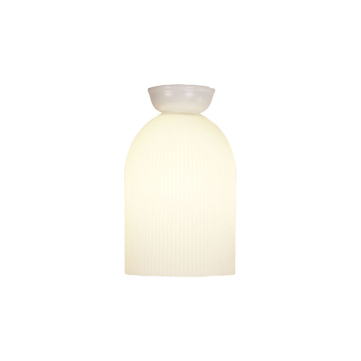 Oriel ARLEY - 25W Ribbed Glass DIY Shade-Oriel Lighting-Ozlighting.com.au