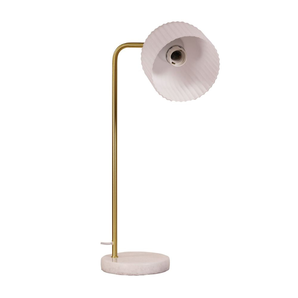 Oriel CHARLOTTE Task Lamp - Glass Decorative-Oriel Lighting-Ozlighting.com.au