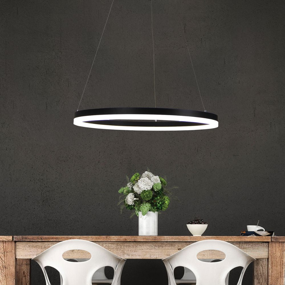 Oriel CRONUS Pendant - 1 Light Halo-Oriel Lighting-Ozlighting.com.au