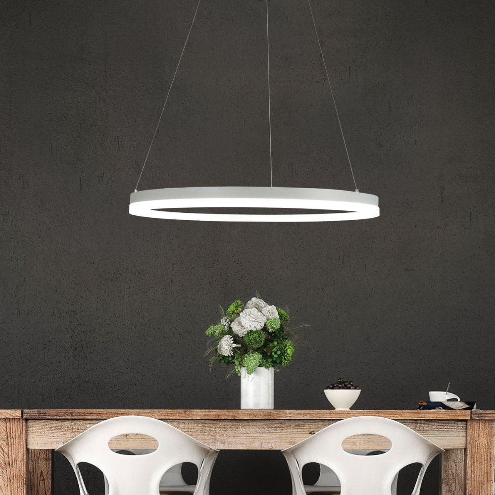 Oriel CRONUS Pendant - 1 Light Halo-Oriel Lighting-Ozlighting.com.au