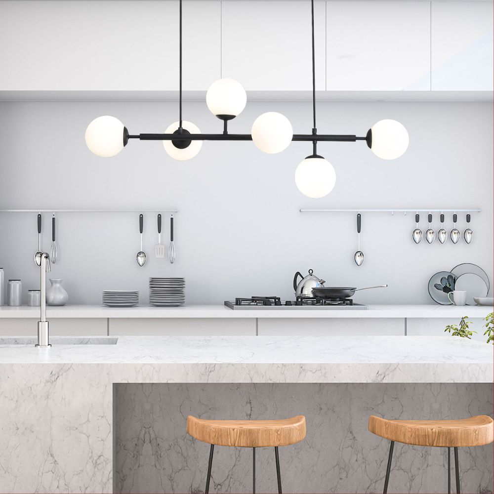 Oriel EVA Pendant - 6 Light-Oriel Lighting-Ozlighting.com.au