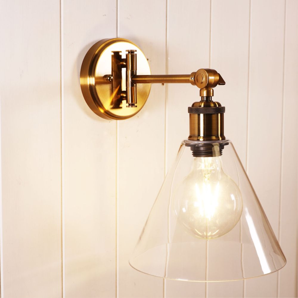 Oriel HEATH Wall Light - Swing Arm-Oriel Lighting-Ozlighting.com.au