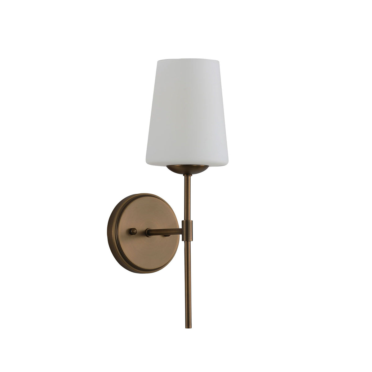 Oriel KINBURY Wall Light Tapered Glass Bedside-Oriel Lighting-Ozlighting.com.au
