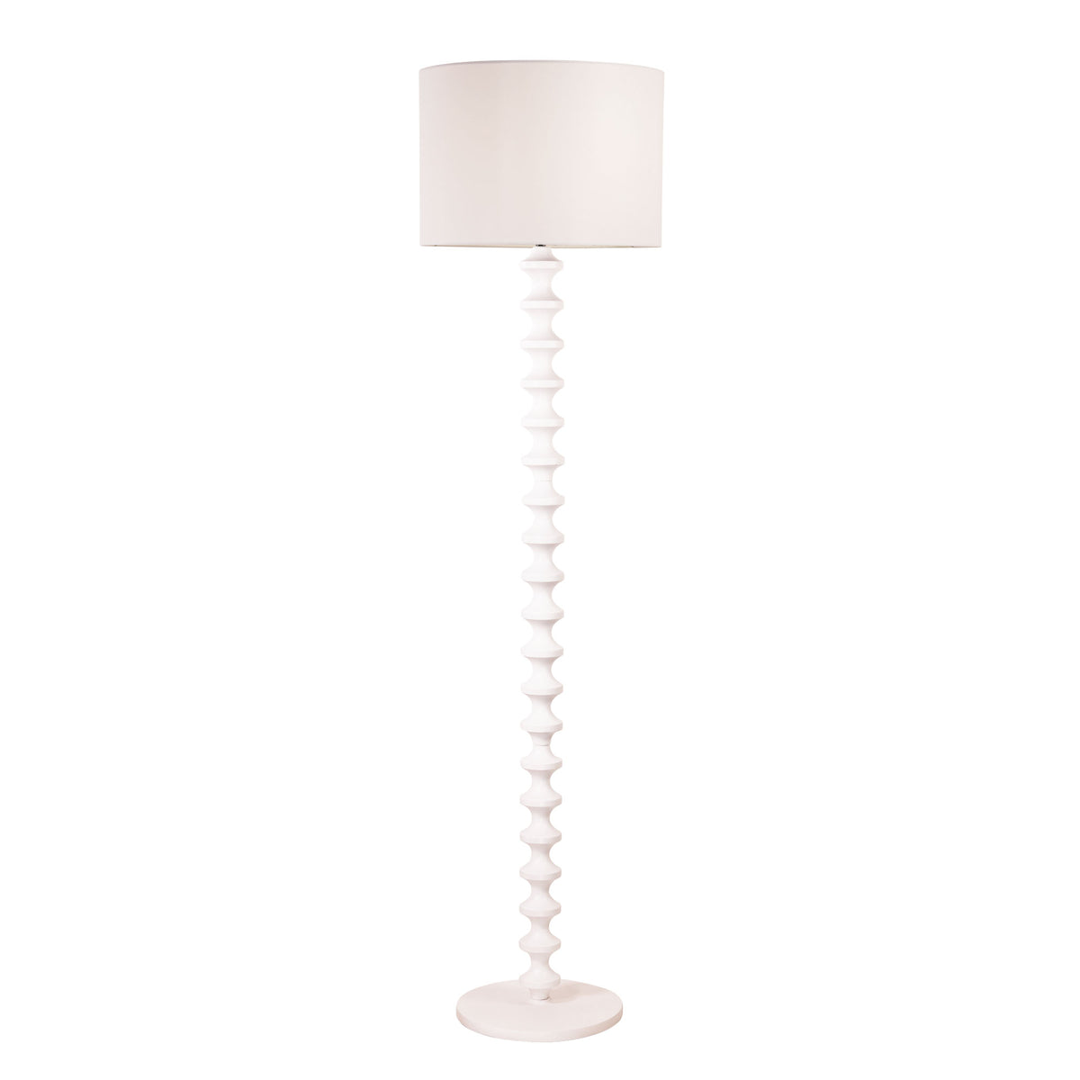 Oriel Lighting SPINDLE Floor Lamp - with Shade-Oriel Lighting-Ozlighting.com.au