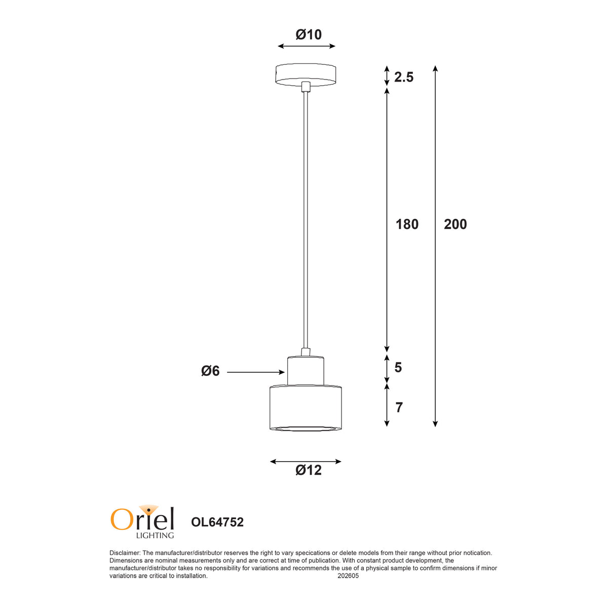 Oriel Lighting TIBUR.120 Pendant - Travertine and Wood-Oriel Lighting-Ozlighting.com.au
