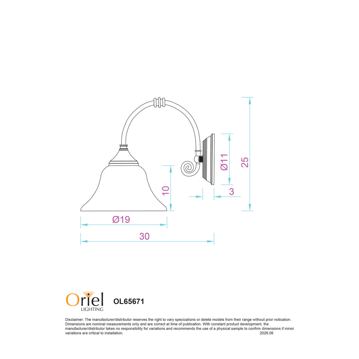 Oriel Lighting WOODGATE Wall Light-Oriel Lighting-Ozlighting.com.au