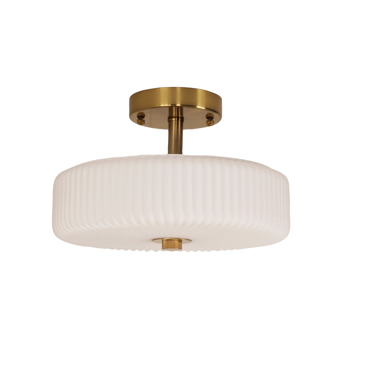 Oriel Lighting WORTH Ribbed Pendant - Glass-Oriel Lighting-Ozlighting.com.au