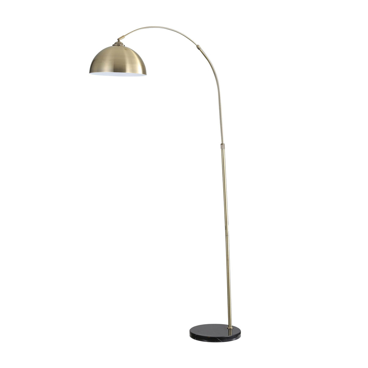 Oriel MARMO Floor Lamp Marble Base Foot Switch-Oriel Lighting-Ozlighting.com.au