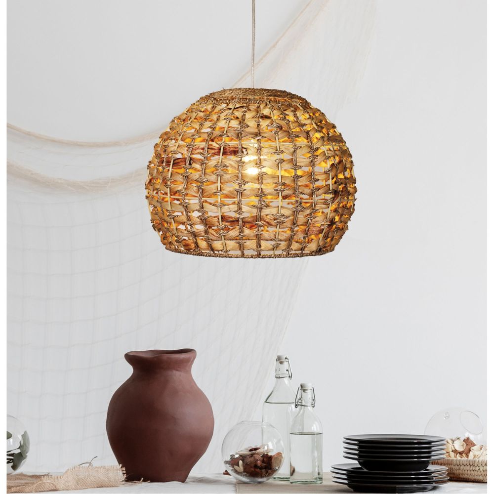 Oriel NILE Pendant Shade - Water Lettuce-Oriel Lighting-Ozlighting.com.au